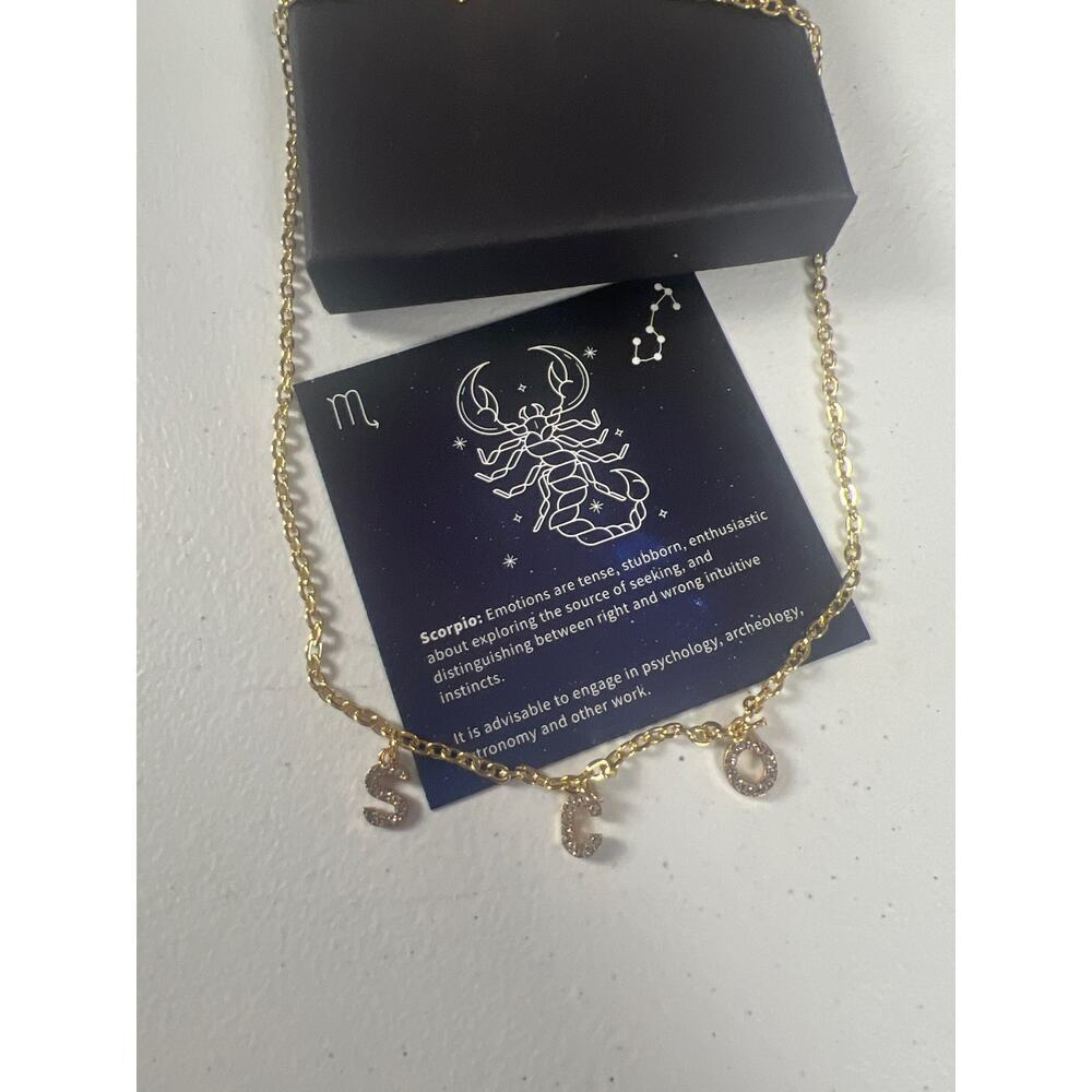 Scorpio Necklace - Picture 2 of 2